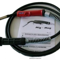 400/401 MIG/MAG Schutzgasschweißbrenner flüssiggekühlt gesteckte Gasdüse