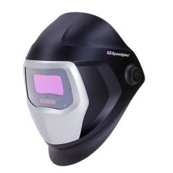 Speedglas 9100 Schweißmaske mit Automatikschweißfilter und Seitenfenstern, Sichtfeld 54×107 mm.